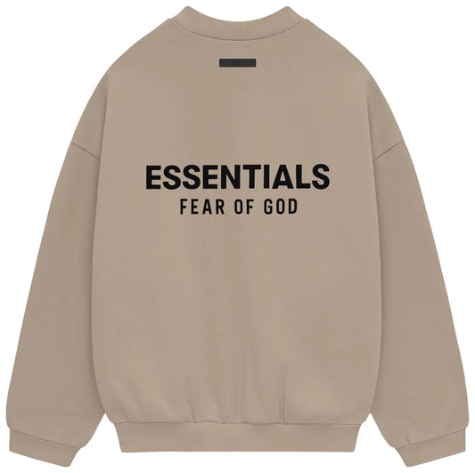 Essentials Crewneck- Beige
