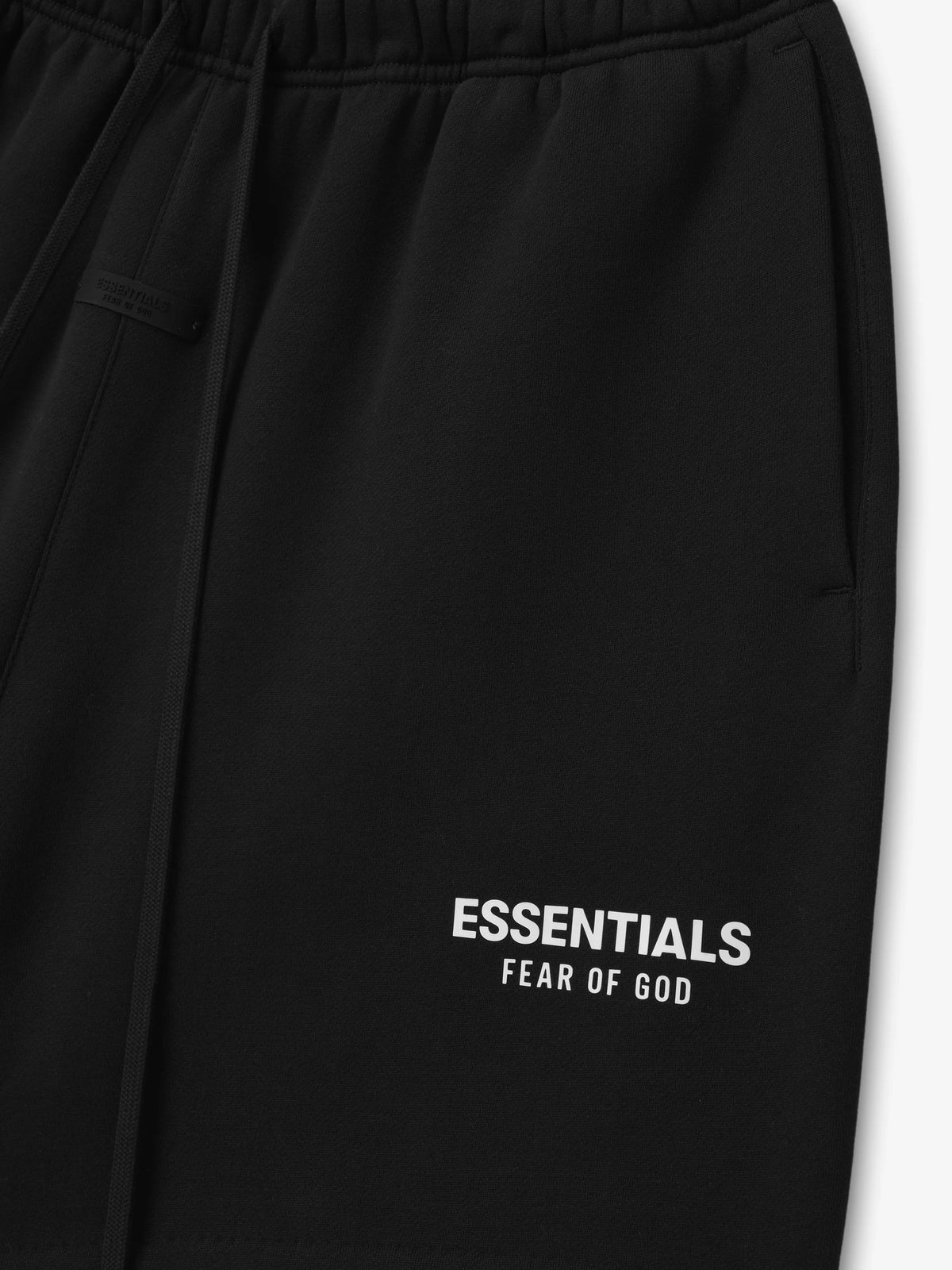 Essentials Classic Sweatshort - Black/White FW24