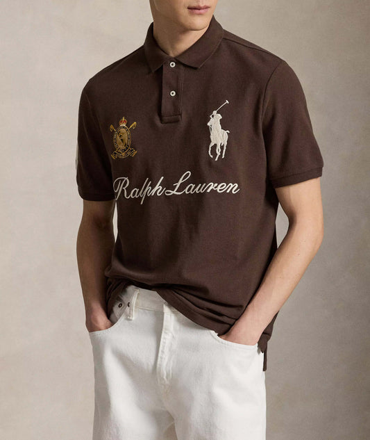 Polo 20e anniversaire Big Pony - brun foncé