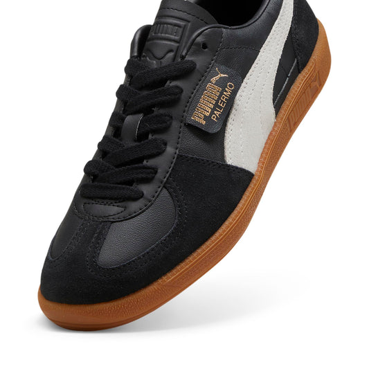 Sneakers en cuir Palermo - Black-Feather Gray-Gum
