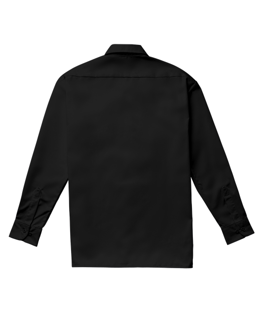 Chemise de travail à manches longues - noire