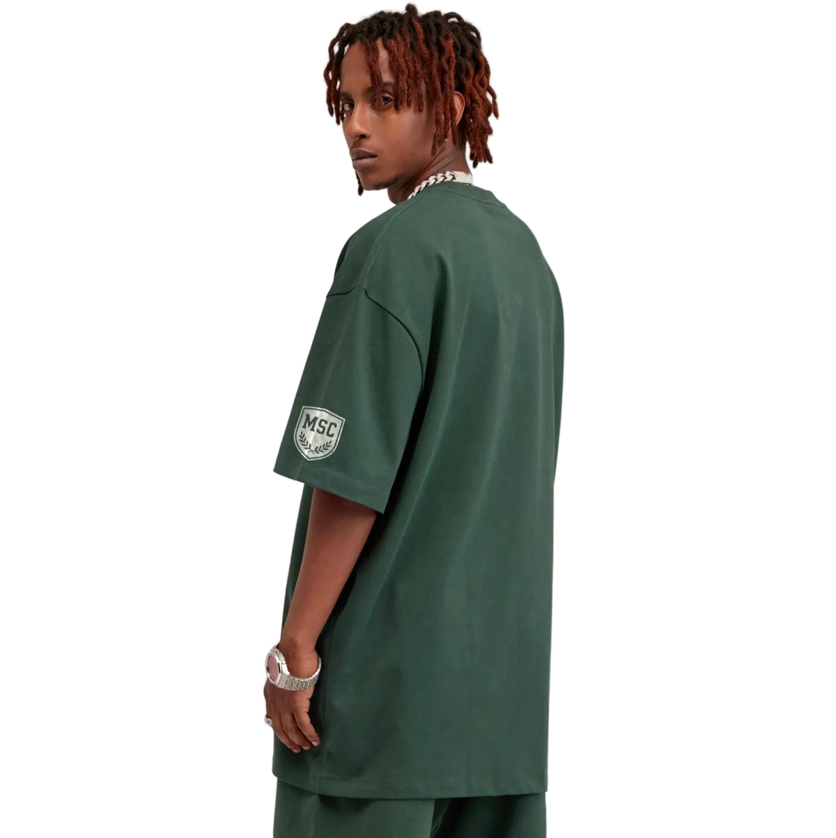 T-SHIRT COLLÉGIAL MONACO - Vert