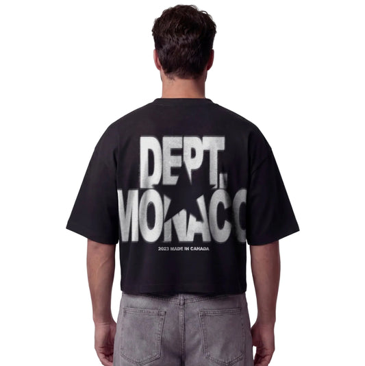 BLUR DEPT. TEE - BLACK