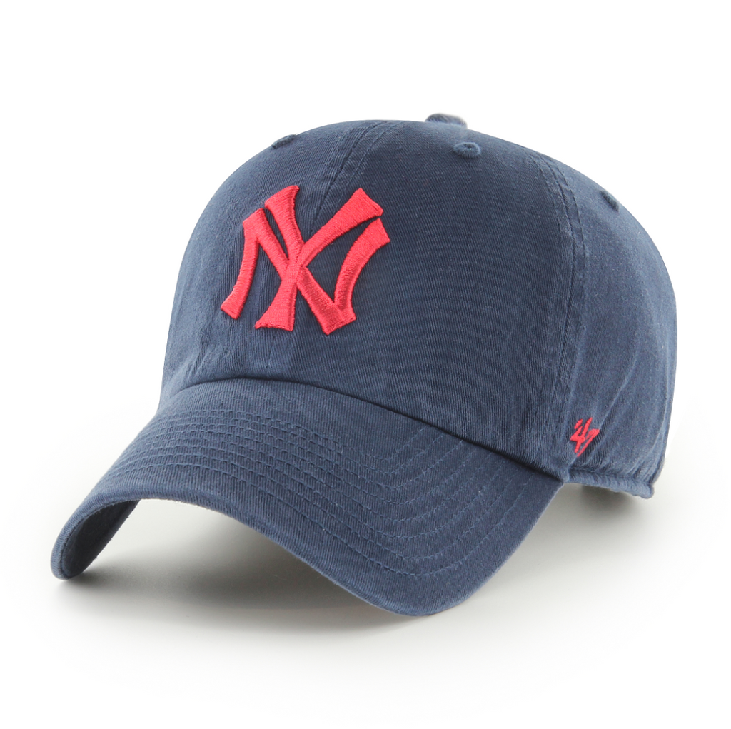 NEW YORK YANKEES COOPERSTOWN '47 CLEAN UP NAVY