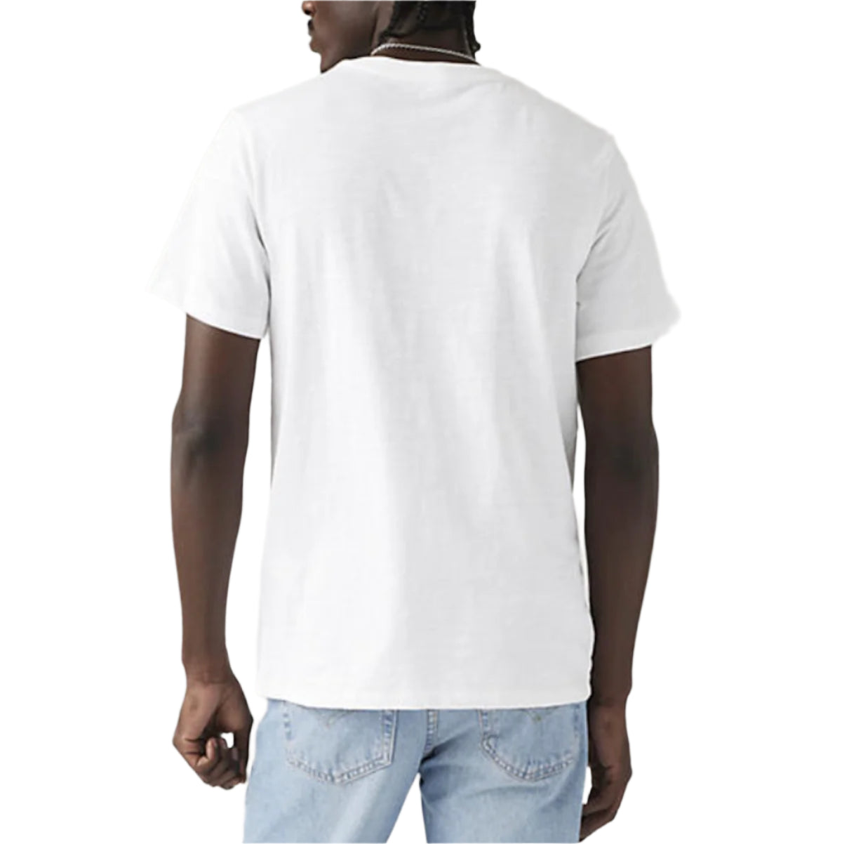 ss classic pocket tee white + slub jerse - White