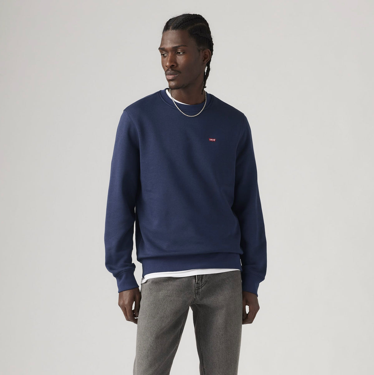 core ng crew sweatshirt - Navy