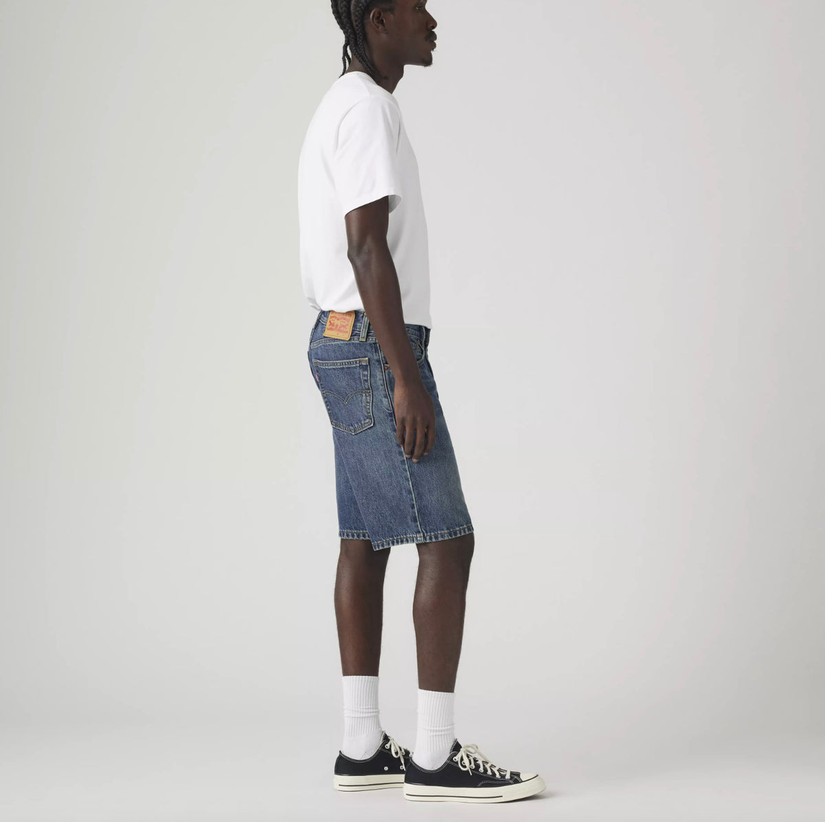 454 Relaxed 10" Men's Shorts - Medium Wash