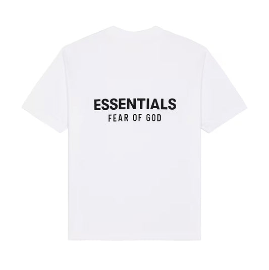 Essentials T-shirt - Blanc/noir