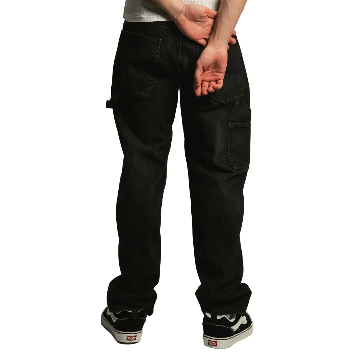 Jean relaxed utilitaire - noir
