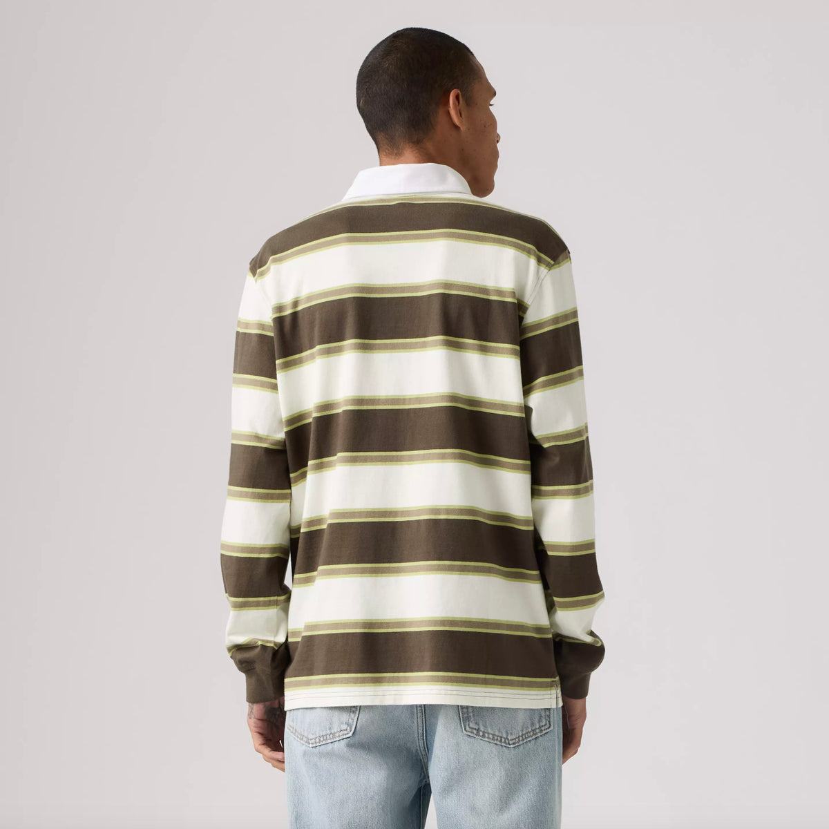classic ls rugby branco stripe egret str