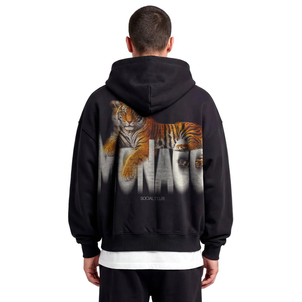 THE TIGER HOODIE - Black