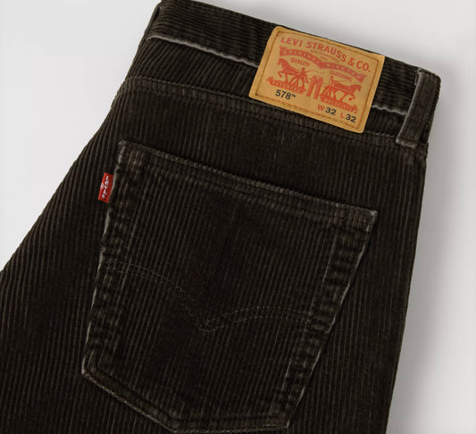 Jeans 578™ Baggy en velours côtelé - Brun