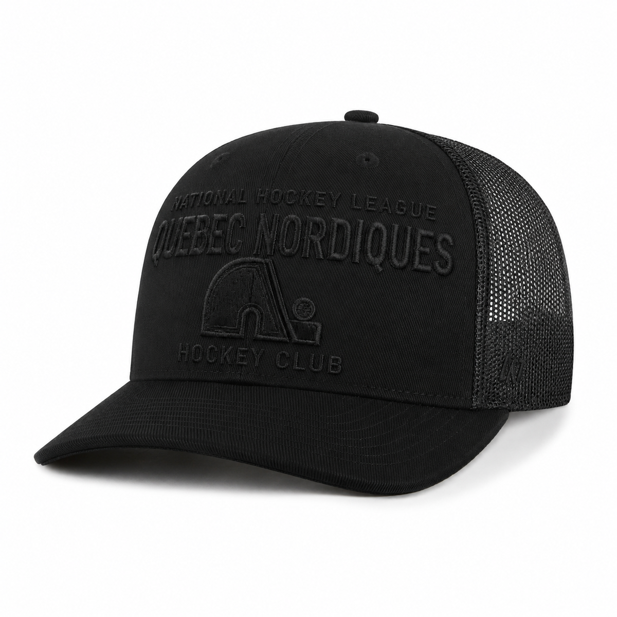 QUEBEC NORDIQUES '47 TRUCKER - Noir/noir