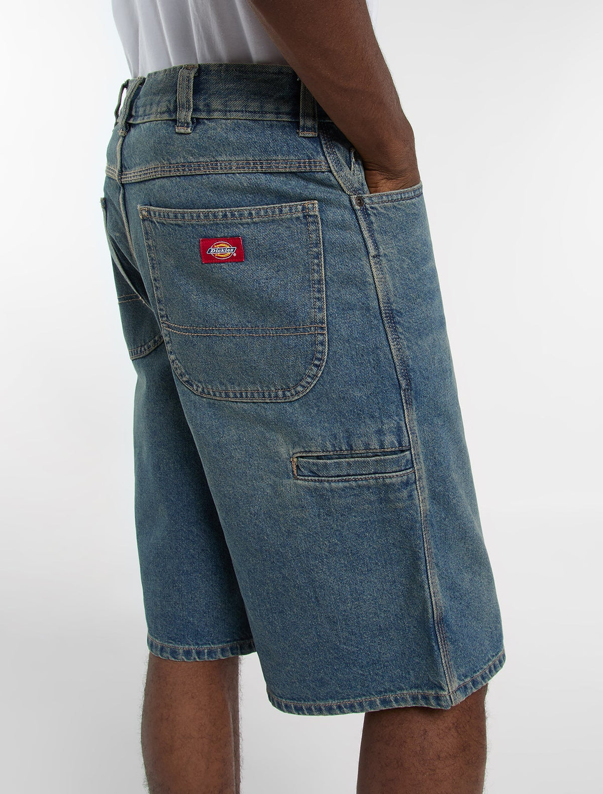 958 13-Inch loose short jeans - Rinsed