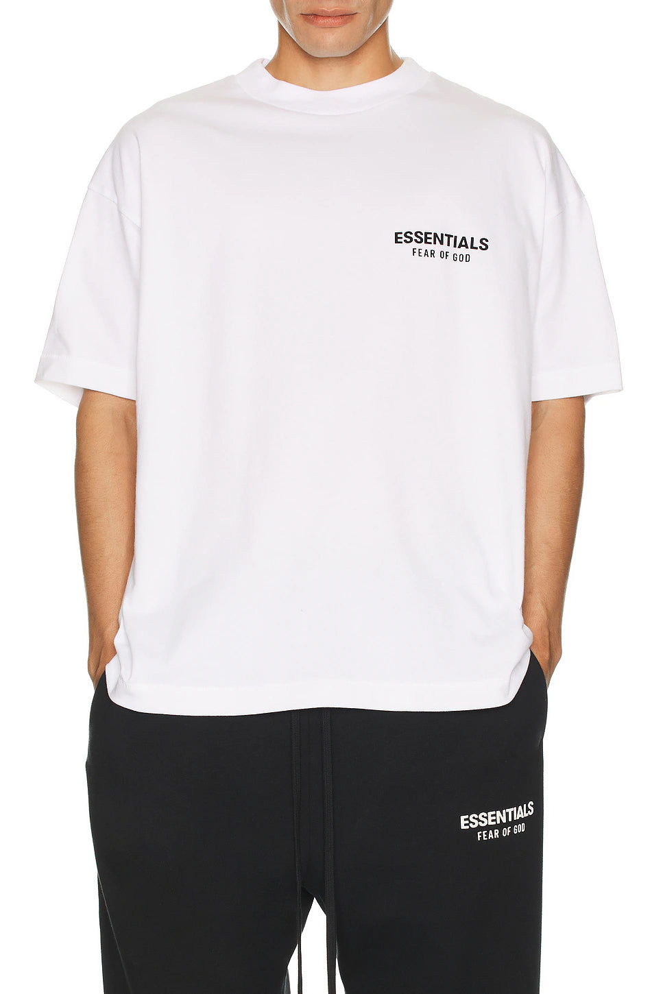 ESSENTIALS FOG T-SHIRT White & BLack SS25