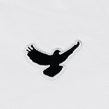Bird patch tee in White