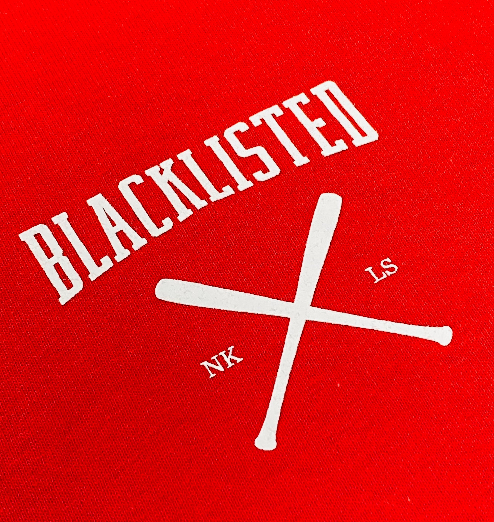 Blacklisted Tee red