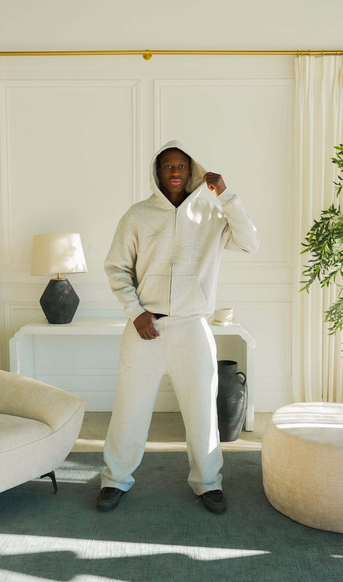 "EVOLVE" SWEATPANTS - GRIS