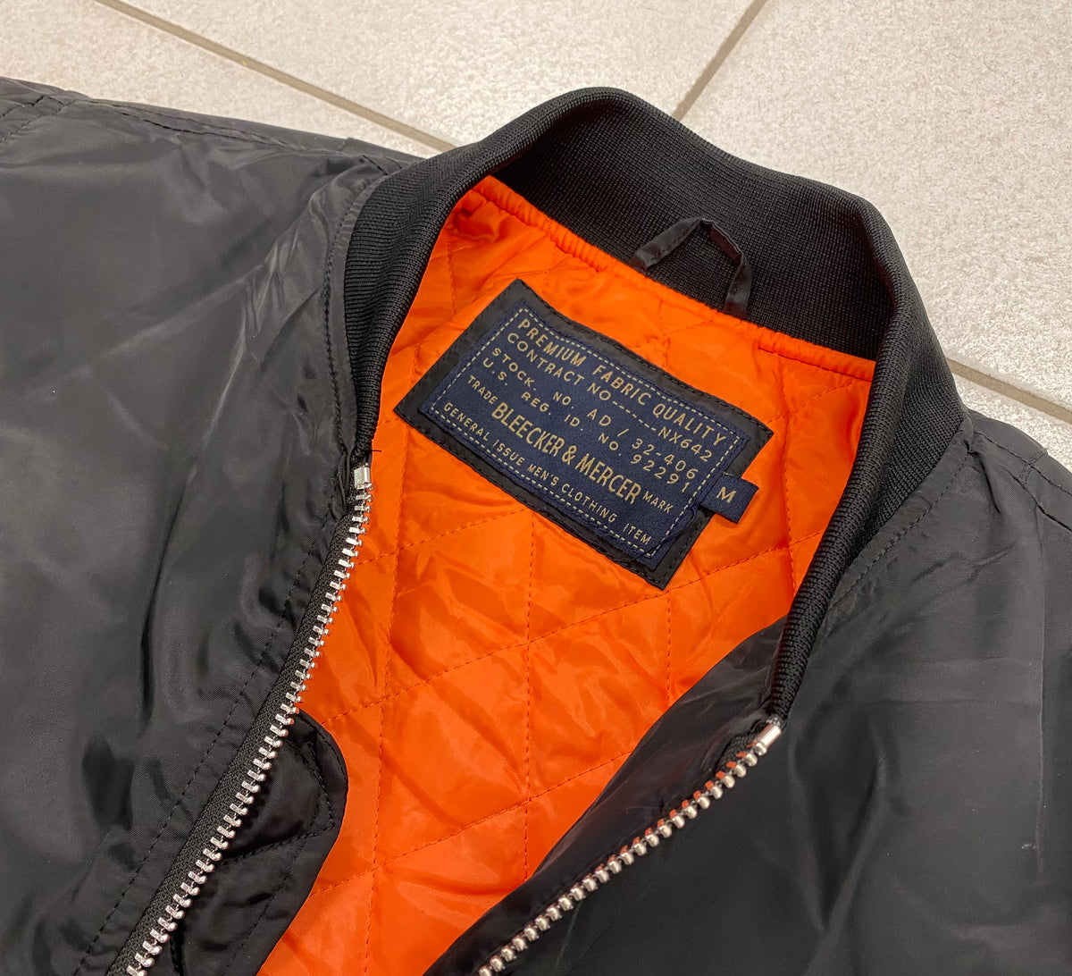 Bleecker and shop mercer bomber jacket