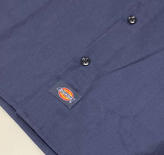 Chemise de travail à manches courtes - Bleu marine