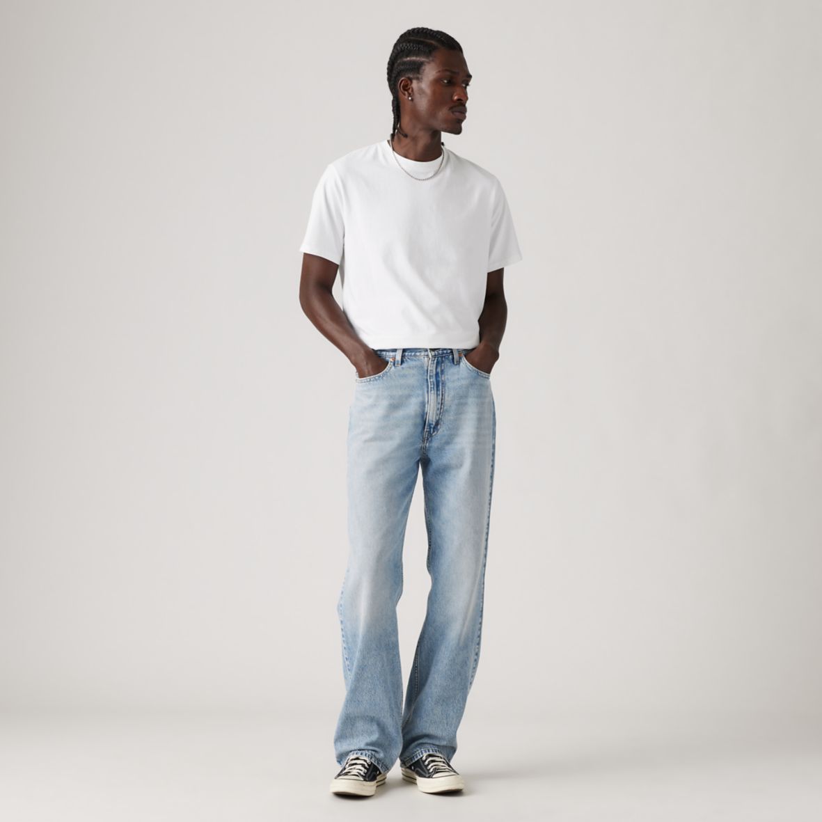 Jeans 565™ Lousse Droit Levi’s - Bleu clair délavé