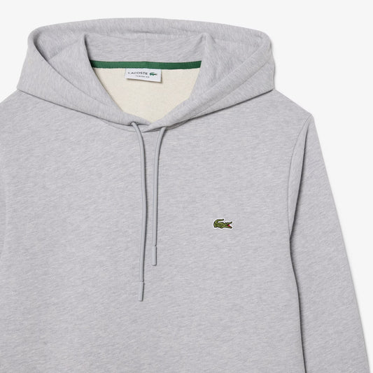 Sweatshirt à capuche molleton de coton - Gris Chine