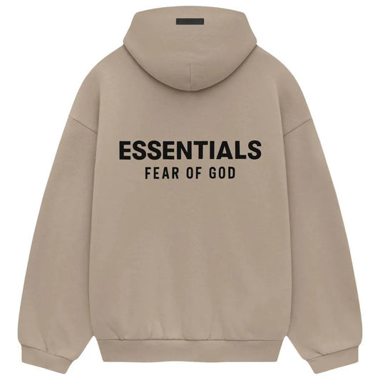ESSENTIALS Sweat à capuche - Beige