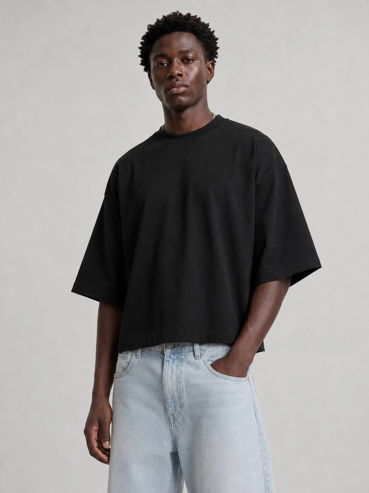 T-SHIRT OUTWEST CAMO - Noir