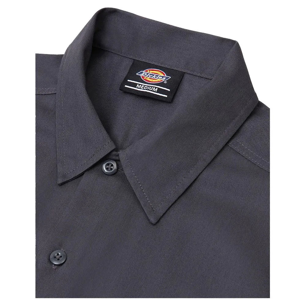 Short sleeve work shirt - Charcoal grey