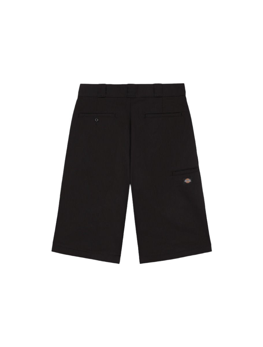 Relaxed Fit Work Shorts, 13" - Black