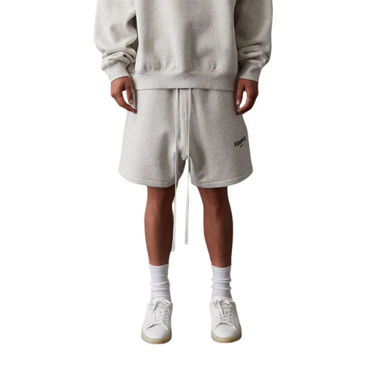 ESSENTIALS SHORT DÉCONTRACTÉ - Gris clair