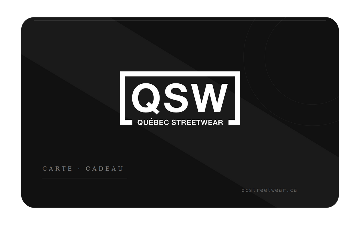 Carte-cadeau Québec Streetwear