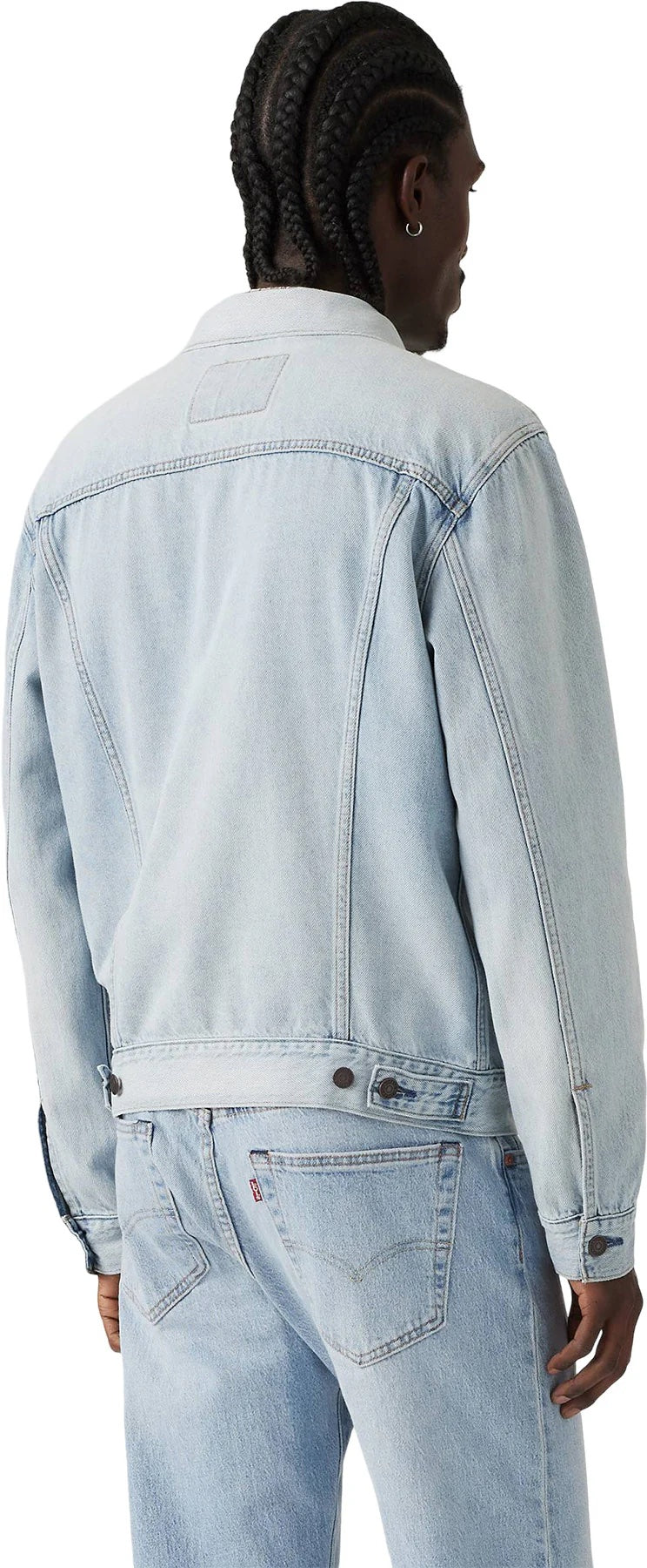 the trucker jacket - Lt Blue