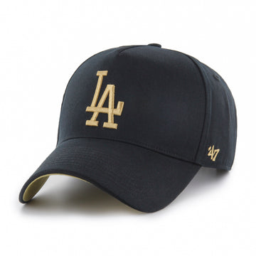 Los Angeles Dodgers MLB-Deluxe 47 Shot MVP DT Snapback Black/Gold