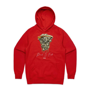 Hoodie POINT BLANK Paid in Full RED