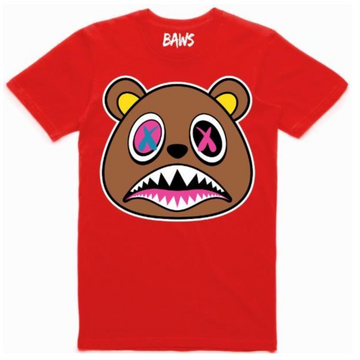 T-shirt Crazy Baws Red