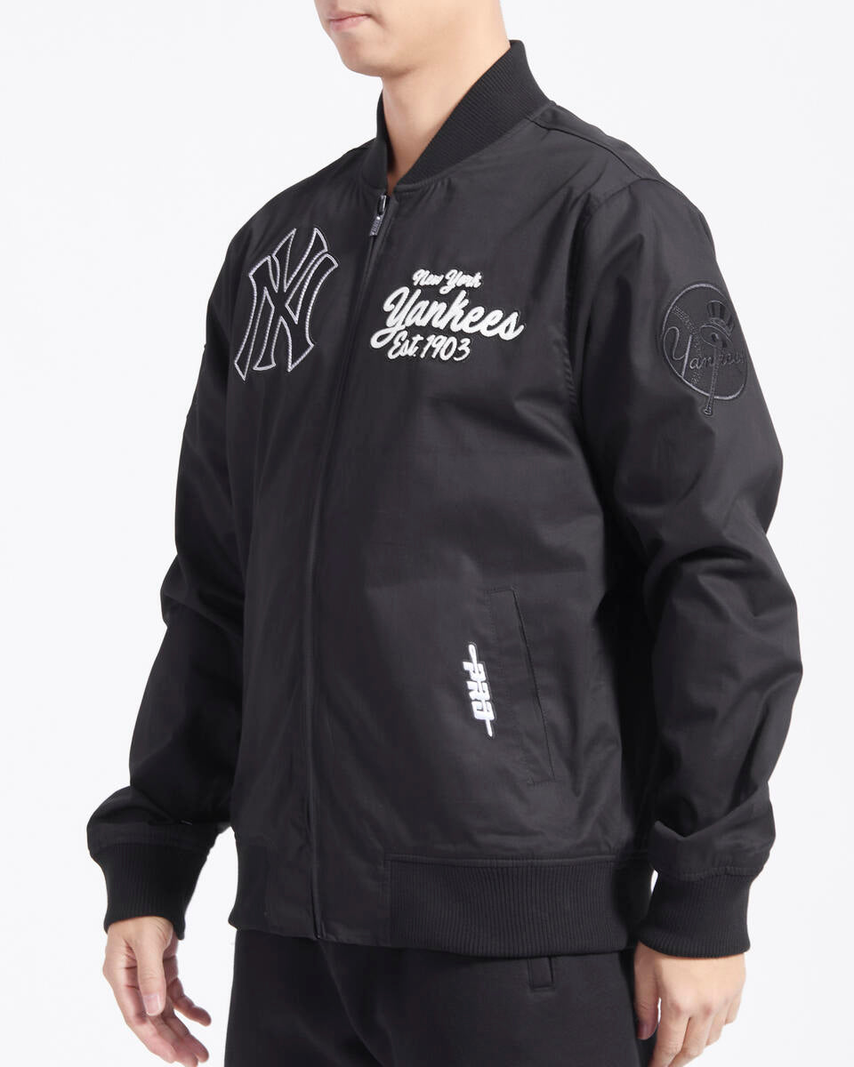 NEW YORK YANKEES PAINT THE CITY M TWILL JACKET - BLACK