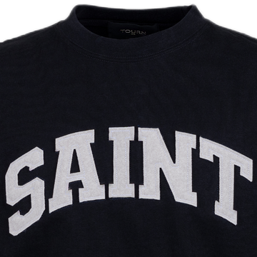 Saint Heavyweight T-Shirt Black/Light Beige