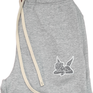 Relaxed Sweatpants Saint Logo - Grey-GRY
