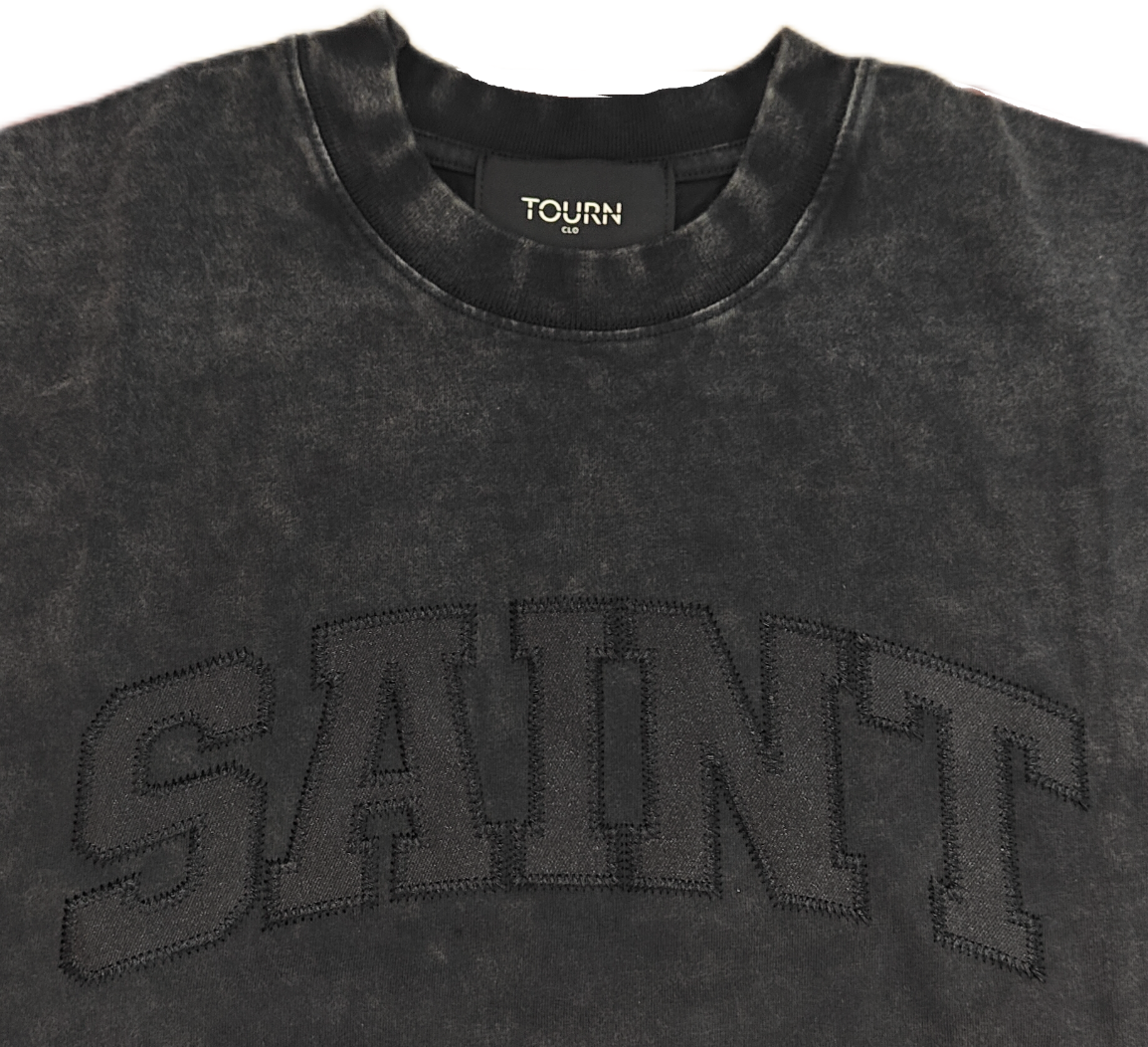 Saint Heavyweight T-Shirt Black wash
