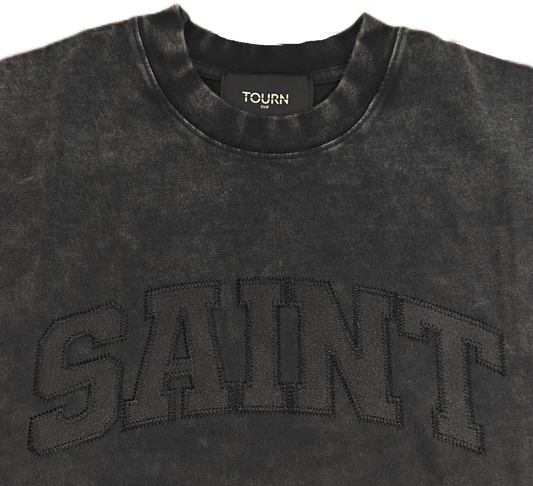 Saint Heavyweight T-Shirt Black wash