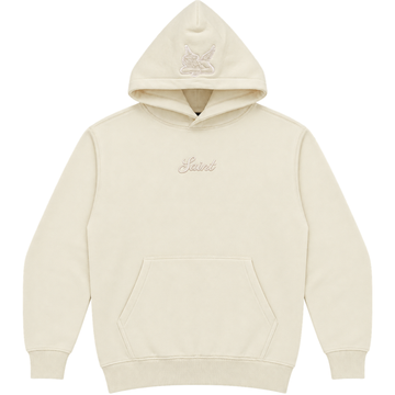 Hoodie Saint Logo Signature-CREAM