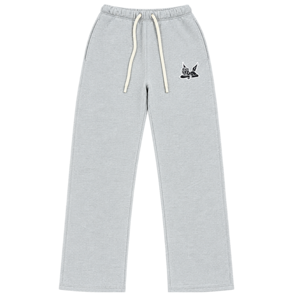 PANTALON DE JOGGING DÉCONTRACTÉ SAINT LOGO Ange - Gris/NOIR