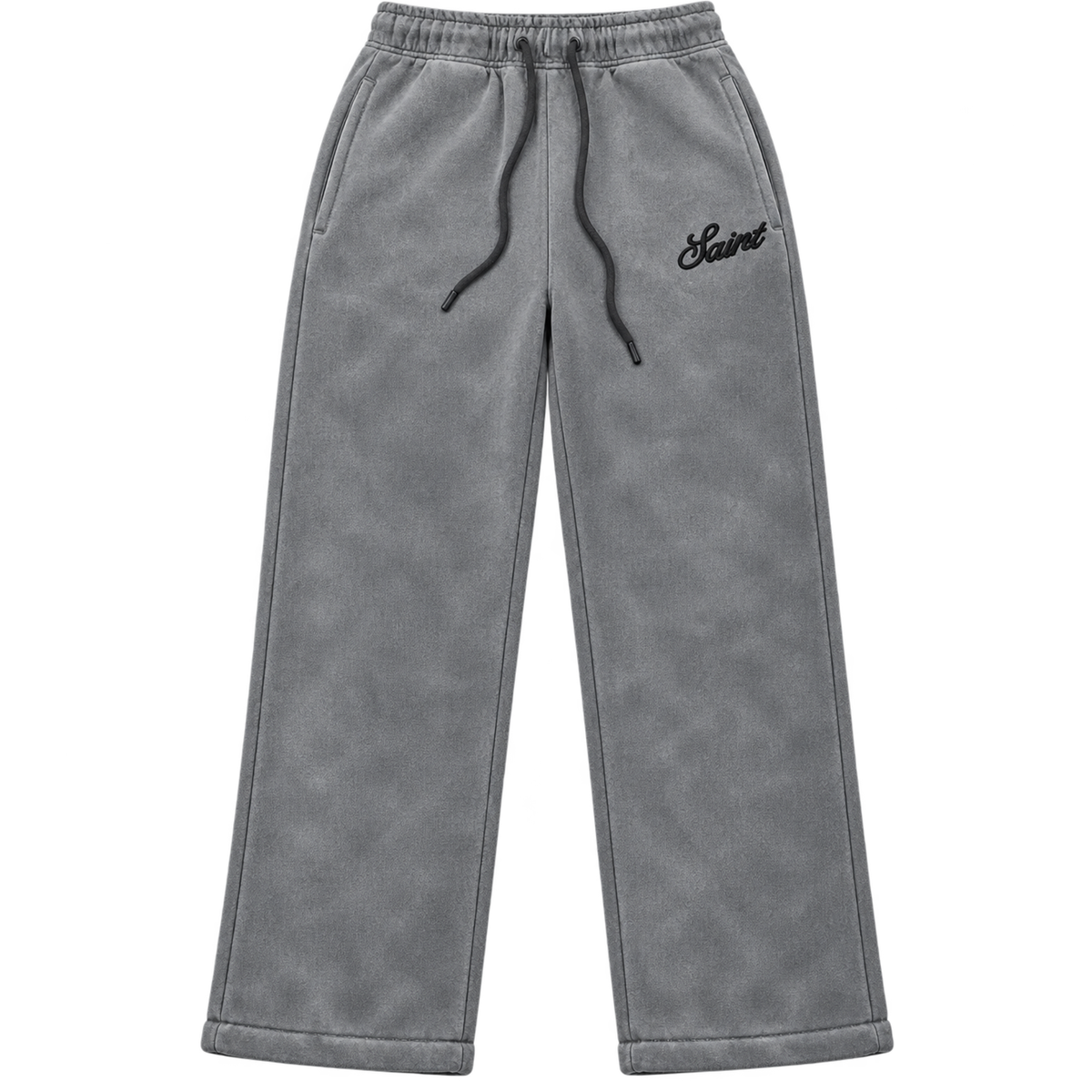 PANTALON DE JOGGING DÉCONTRACTÉ SAINT LOGO Signature - Gris délavé