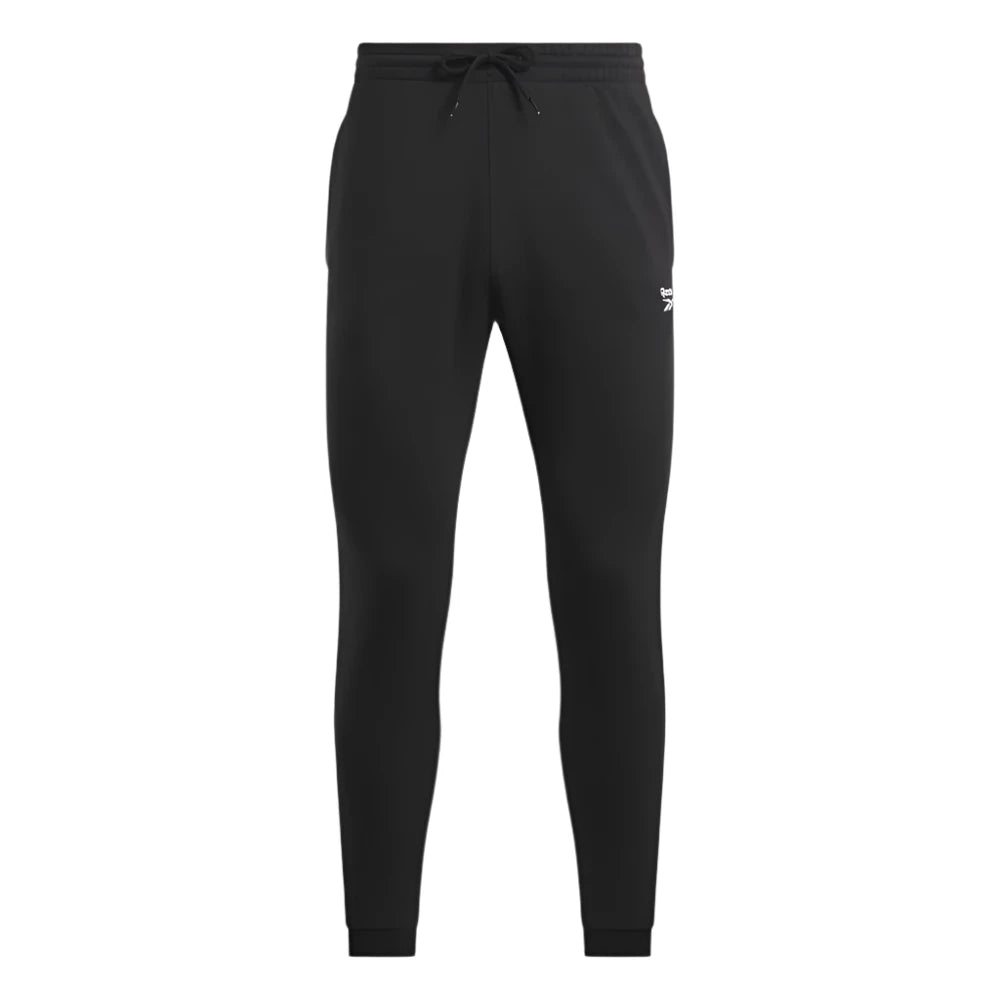 Reebok identity small logo fleece joggers - Black