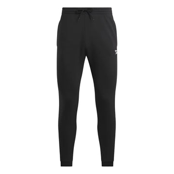 Reebok identity small logo fleece joggers - Black