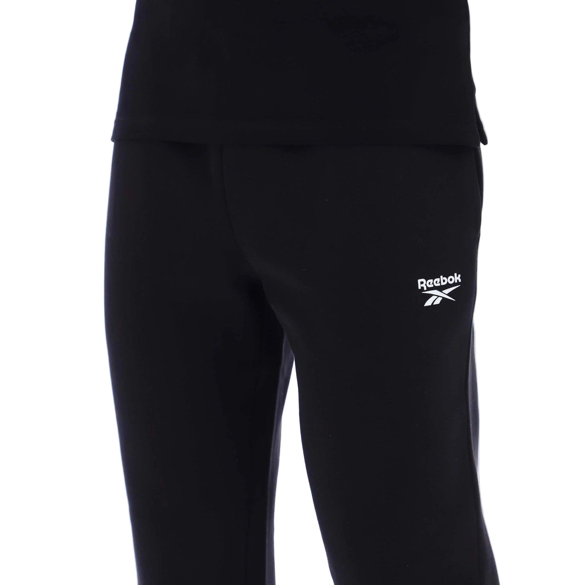 laidback fleece pants - Black