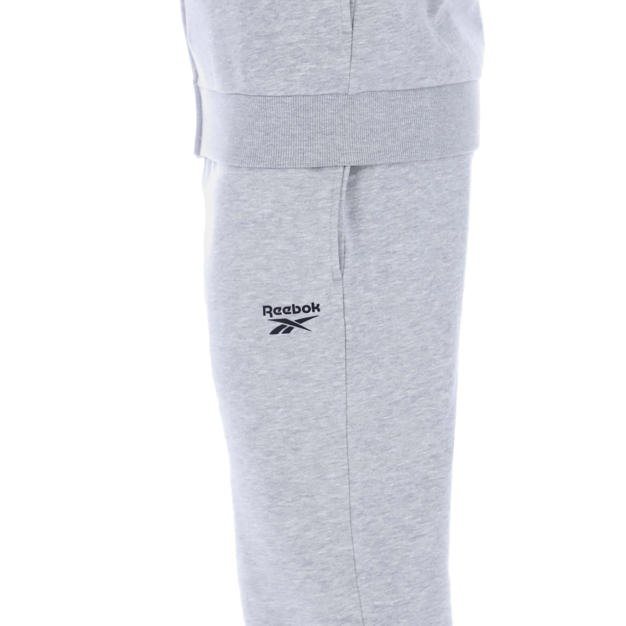 laidback fleece pants - light grey marl