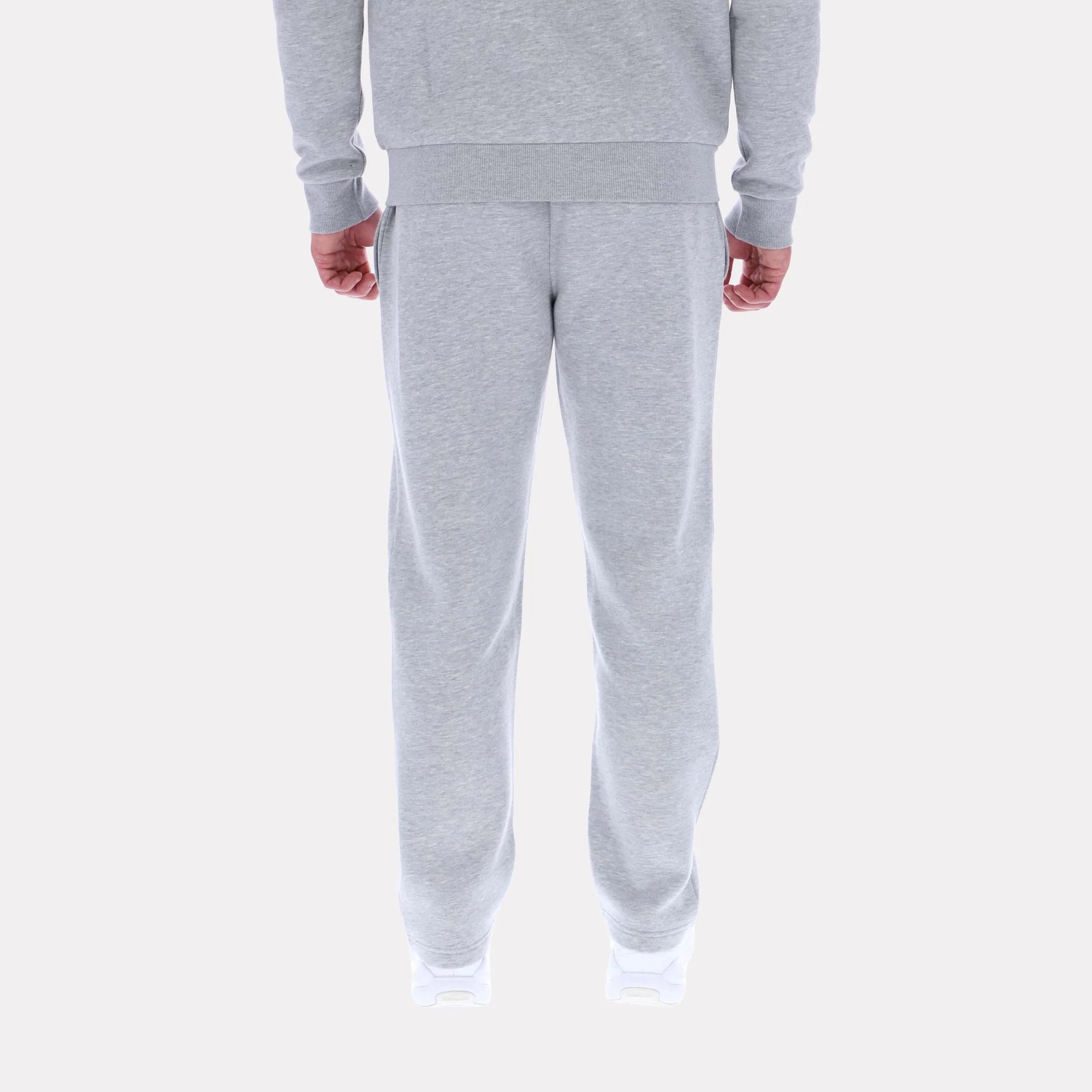laidback fleece pants - light grey marl