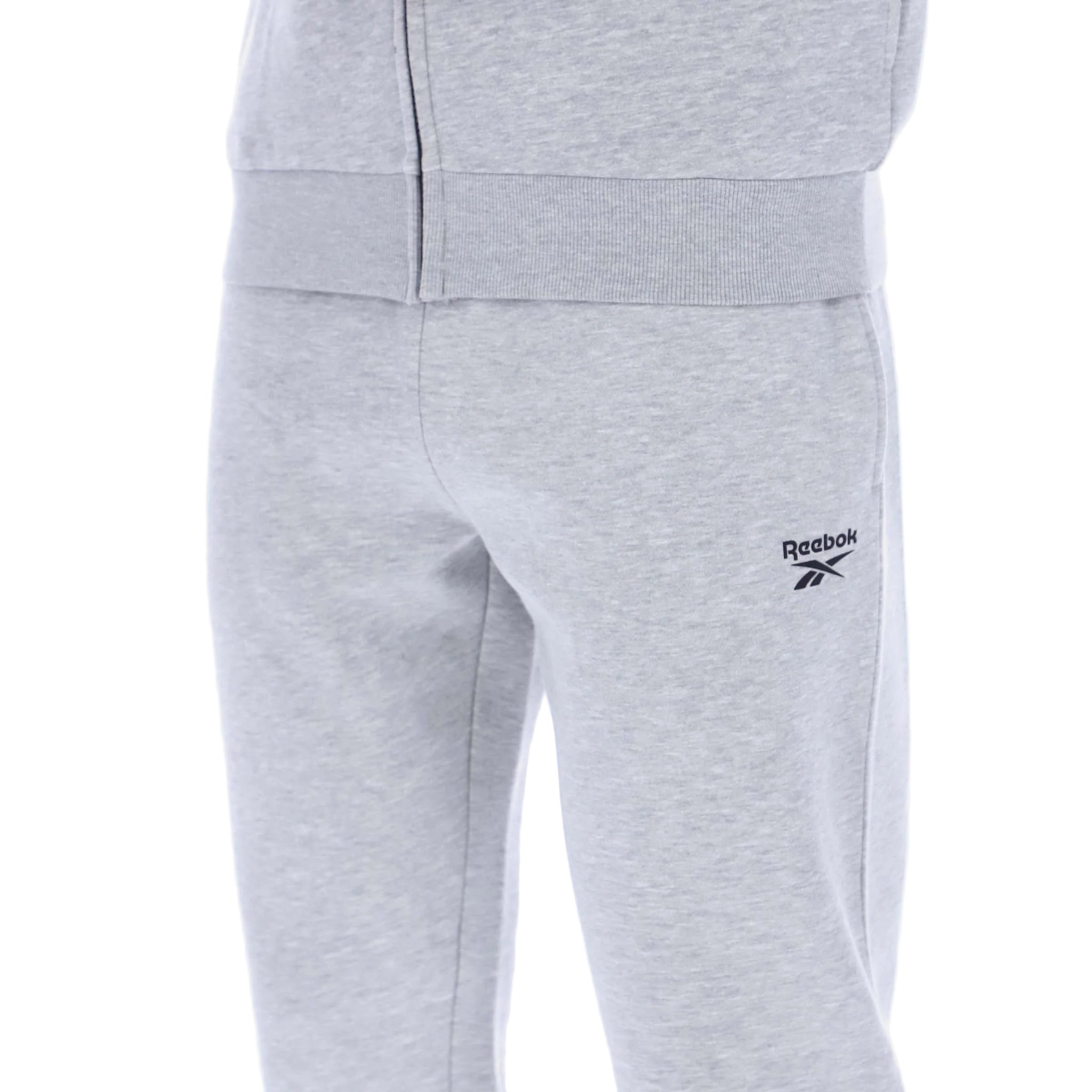 laidback fleece pants - light grey marl